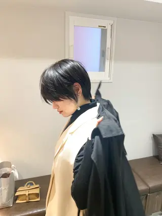 ショート nex the salon coall所属・🫧似合わせショート イシダ🫧のヘアスタイル