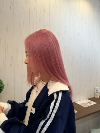 ロング カラー NikeLorange所属・A miのヘアスタイル