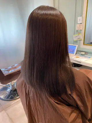 セミロング 小口 晃のヘアスタイル