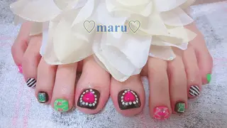 ネイル まるみ ♡のネイルデザイン