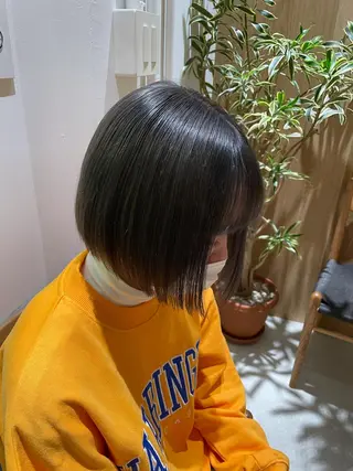 ミディアム レイヤー/ハッシュ 渋谷/サッタのヘアスタイル