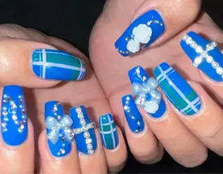 ネイル moca心斎橋所属・˚✧⁺⭐︎༚moca miyuu⁎⁺˳✧༚のネイルデザイン