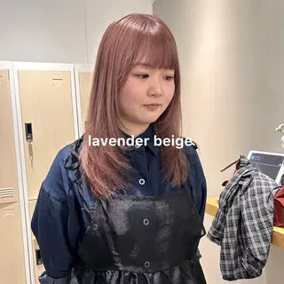 カラー 暖色カラー推し/ トヤエリコのヘアスタイル