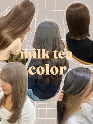 カラー ayane 🩵のヘアスタイル