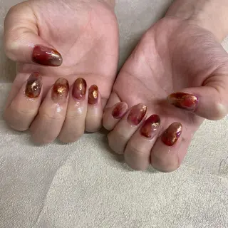 ネイル Amber21.所属・Nagahama Akariのネイルデザイン