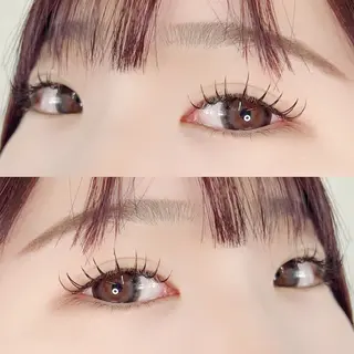 マツエク・マツパ 束感/ナチュラル/ mikuのマツエク・マツパデザイン