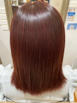 ミディアム 【本陣】カット モデル/朝岡 慧のヘアスタイル