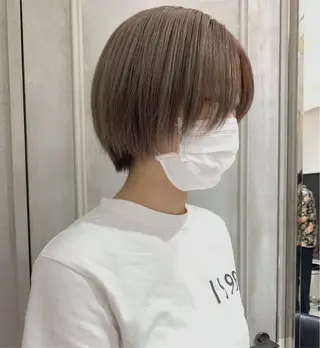 ショート カラー minami🪷 暖色カラーのヘアスタイル