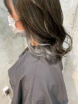 ロング 原 朱音のヘアスタイル