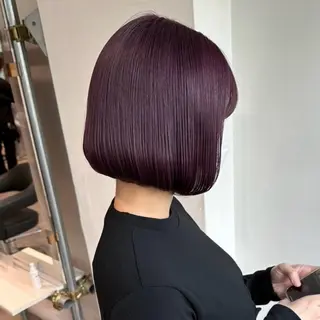 ミディアム カラー メンズ 💗愛され暖色💗 ピンク/レッド💗のヘアスタイル