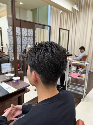 ショート メンズ AROH  men's cut&men's perm 船橋店所属・🧊メンズ特化🧊 高木航希のヘアスタイル