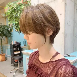 ショート 林 飛夕也のヘアスタイル