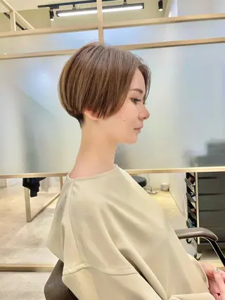 ショート カラー ショートヘア相談所✨ 澤里大のヘアスタイル