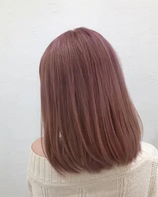 ミディアム カラー ニュアンスカラー🫧 加納のヘアスタイル