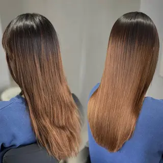 セミロング 🖤美髪師🖤 縮毛矯正🥀emiのヘアスタイル