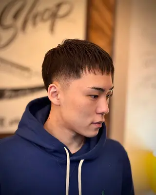 ショート メンズ BARBER SHOP SUBARU men'sgrooming所属・下村 央志のヘアスタイル