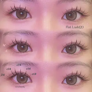 マツエク・マツパ SORASPA 💎YUのマツエク・マツパデザイン