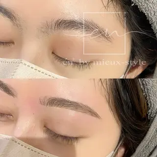 アイブロウ Na0 .en ornerのマツエク・マツパデザイン