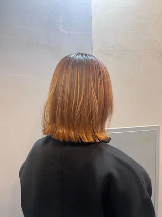 ショート カラー 神戸ボブ✂️ ioe三宮/田 伸佳のヘアスタイル