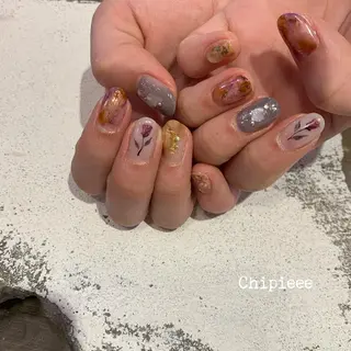 ネイル revia所属・ERI Nailistのネイルデザイン