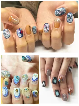 ネイル マツエク・マツパ esNail&eye イーズネイル＆アイのネイルデザイン