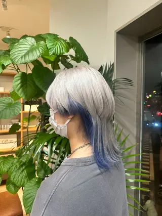 カラー ブリーチカラー/ わきたちえ🌻のヘアスタイル