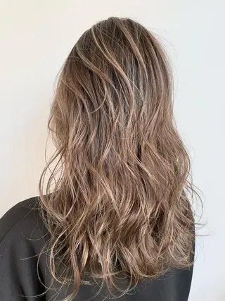 ロング カラー パーマ Chlom🌿Top Stylist沖田のヘアスタイル