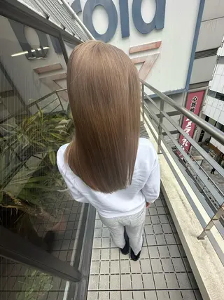 ロング カラー Michel by chainon ミッシェルバイシェノン所属・美髪職人/傷ませない カラー/橋本拓弥のヘアスタイル