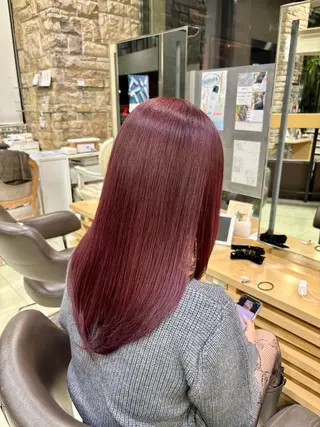 ロング カラー airi🌺アレンジ /コーンロウ⛓️🖤のヘアスタイル