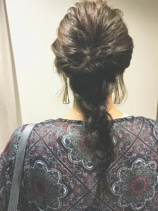 ロング ヘアアレンジ 半個室女性salon 🩰Natsumiのヘアスタイル