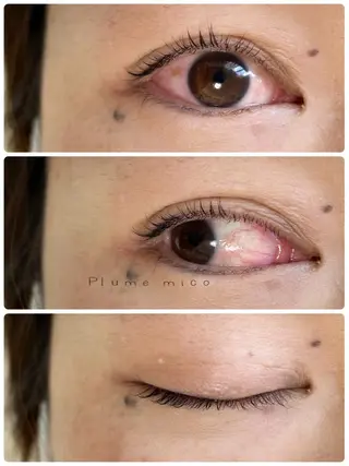 マツエク・マツパ Plume micoのマツエク・マツパデザイン