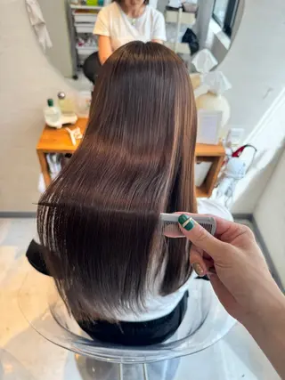 ロング コイデ リュウセイのヘアスタイル