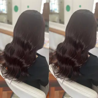 ロング カラー mopa所属・mopa_kaede 暖色カラー/ロングのヘアスタイル