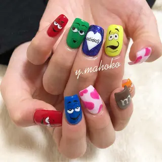 ネイル She nail studio 原宿所属・パラジェル有/ スカルプ/mahoのネイルデザイン