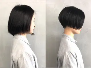 ショート ボブ/ショート/ 白髪染め/メンズ葛西のヘアスタイル