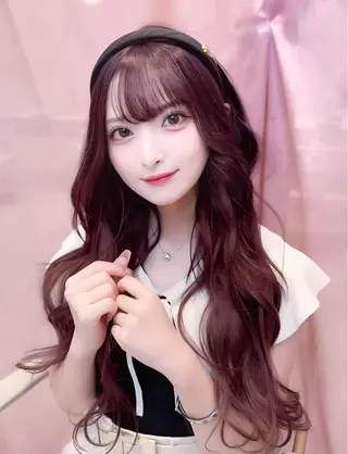 セミロング カラー 韓国ヘア/レイヤー/ 顔まわり/りょーとのヘアスタイル