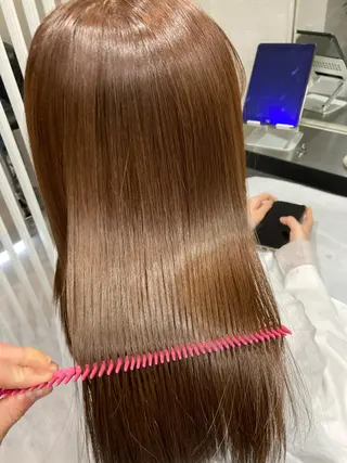 セミロング カラー 豊中/メンズ特化 岡田 龍之介のヘアスタイル