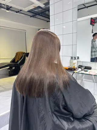 ロング カラー 表参道♡暗髪♡ 艶カラー♡アユミのヘアスタイル