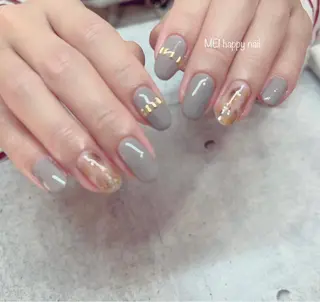 ネイル 北浦和 自爪育成ケアのネイルデザイン