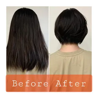 ショート 安藤 まどかのヘアスタイル