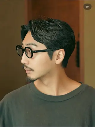 ショート パーマ メンズ メンズカット募集中 いわたもえのヘアスタイル