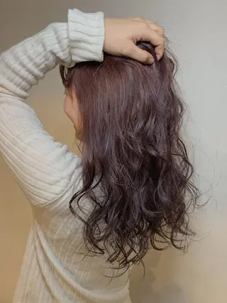 セミロング カラー m ā l o.🌷 サカモトマイコのヘアスタイル