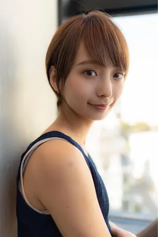 ショート カラー 🉐レイヤー/塩見 弘樹🉐渋谷のヘアスタイル