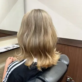 ミディアム カラー LAFF所属・土田 紘太のヘアスタイル