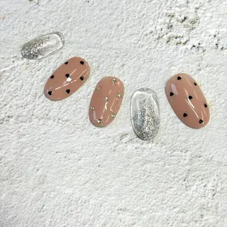 ネイル ⭐︎休業中の練習⭐︎ JNA認定講師髙橋のネイルデザイン