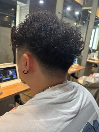 メンズ La fith hair ray所属・メンズ/パーマ/ ブリーチ/KAITOのヘアスタイル