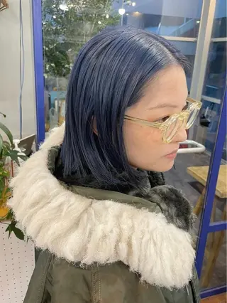 ショート ボブ/ハイトーン 🍄Kurumi🍄のヘアスタイル