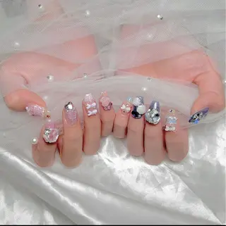 ミディアム Imi Nail所属・Imi Nail 🫧🎀hirokaのネイルデザイン