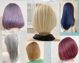 カラー 🌿アロマヘアルーム 横浜店✂︎のヘアスタイル