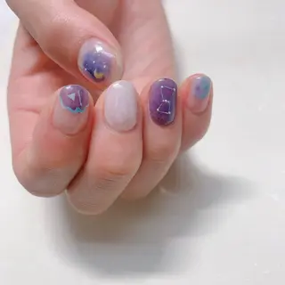 ネイル mana ☾のネイルデザイン
